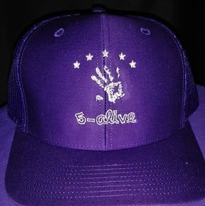 #snapback trucker hat "Purple Passion"